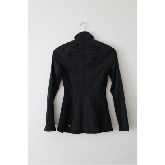Lululemon Round Trip Jacket Black Size 2 Swift Ultra Light - Picture 6 of 9